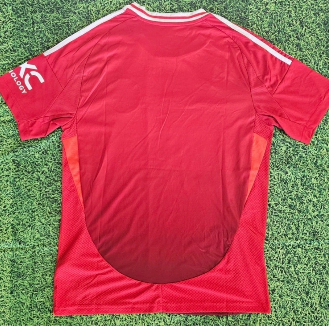 Men's Manchester United 24/25 Home Fan Version Jersey