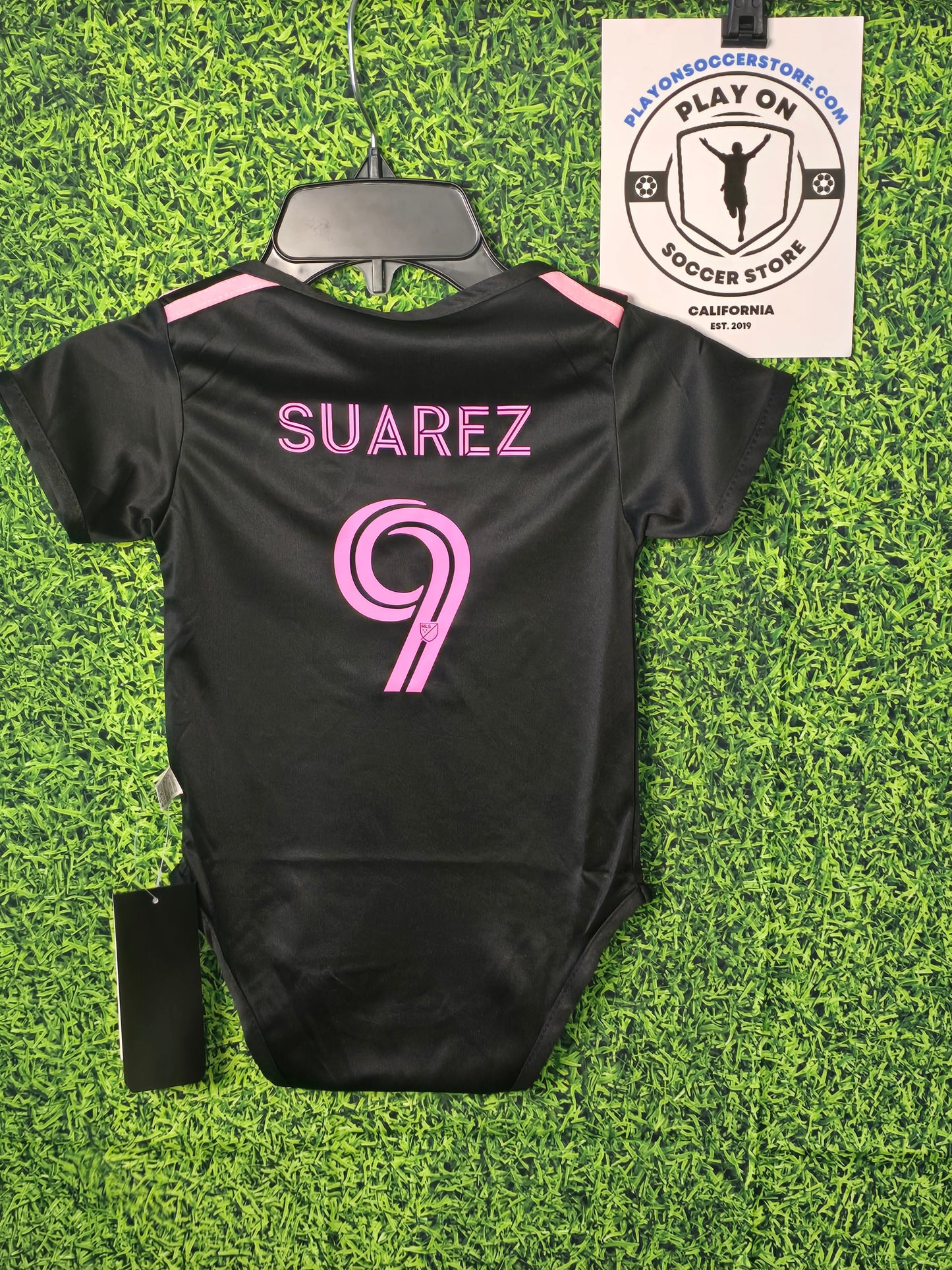 Baby Inter Miami 2024 Away Luis Suarez Bodysuit