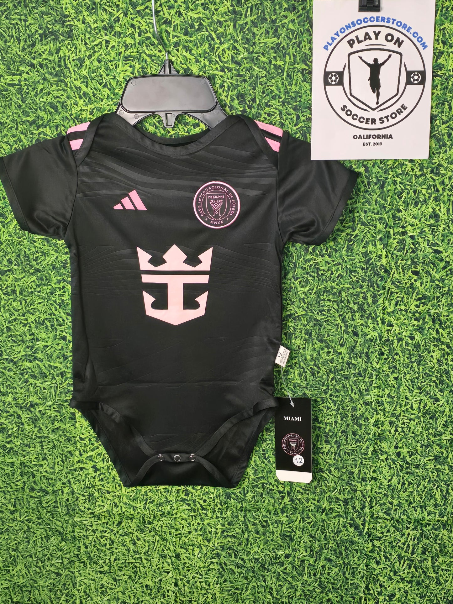 Baby Inter Miami 2024 Away Luis Suarez Bodysuit