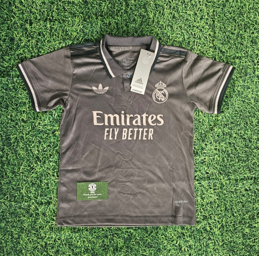 Kids Real Madrid 24/25 third Kit