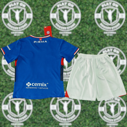Kids Cruz Azul 25/26 Home Kit