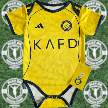 Baby Al-nassr 25/26 Home Ronaldo Bodysuit