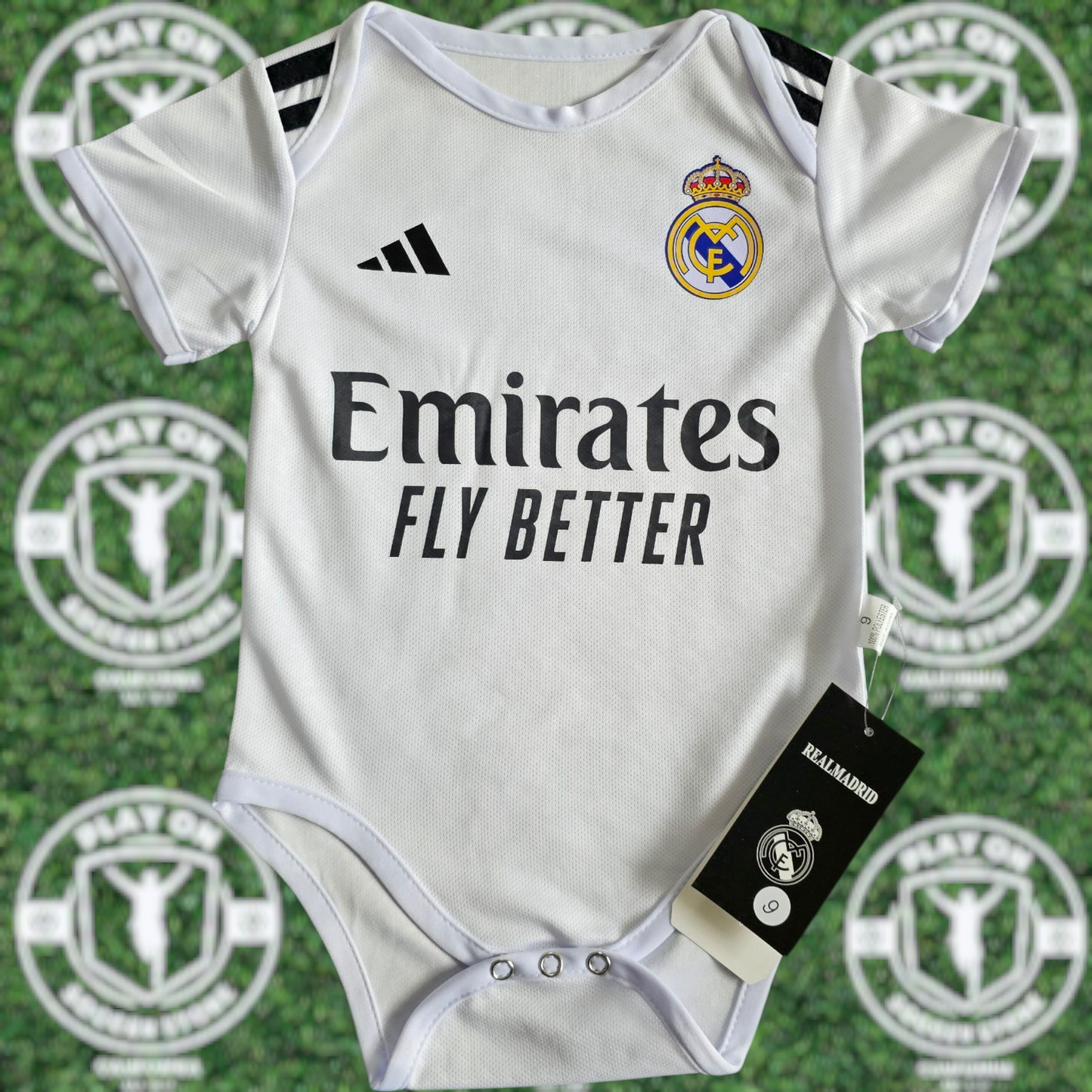 Baby Real Madrid 25/26 Home Bodysuit