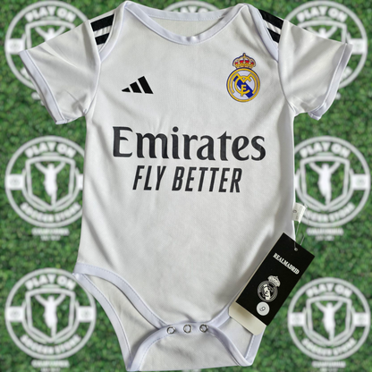 Baby Real Madrid 25/26 Home Bodysuit