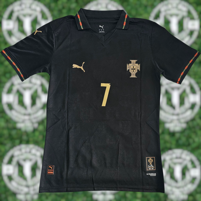 Men’s Portugal 2025 Special Edition Eusébio Player Version Jersey Ronaldo