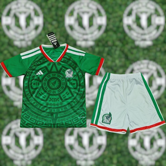 Kids Mexico World Cup 2026 Home Kit