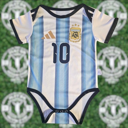 Baby Argentina 2026 World Cup Home Messi Bodysuit