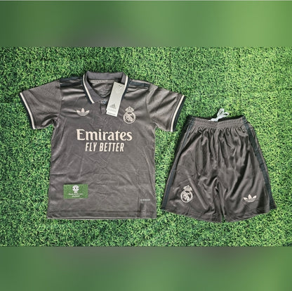Kids Real Madrid 24/25 third Kit